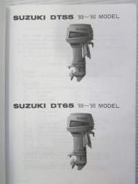 Suzuki Parts Catalogue DT55 / DT 65 -varaosaluettelo