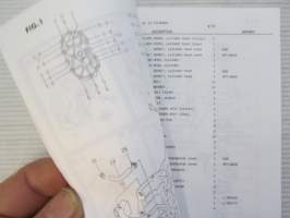Suzuki Parts Catalogue DT40C model &#039;86-&#039;90 -varaosaluettelo