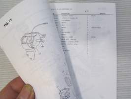 Suzuki Parts Catalogue DT115 / DT 140 model &#039;86-&#039;90 -varaosaluettelo