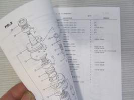 Suzuki Parts Catalogue DT115 / DT 140 model &#039;86-&#039;90 -varaosaluettelo