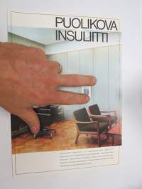 Puolikova insuliitti (puukuitulevy) -myyntiesite / board brochure