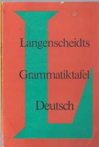 Wendt, Heinz F.:Langenscheidts Grammatiktafel - Taschenbuch1, ISBN: 9783468361104[PU: Verlag Langenscheidt, Mchn], 16 Seiten