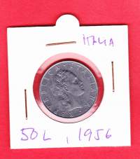 Italia 50 Liiraa 1956