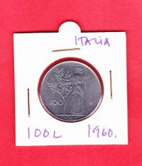Italia 100 Liiraa 1960