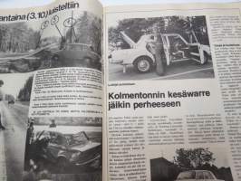 Moottori 1976 nr 8, sisältää mm. seur. artikkelit / kuvat / mainokset; Valkoinen vaate hätämerkkinä - = SOS - hätäajo - sopiva idea Suomeenkin?, Puola