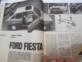 Moottori 1976 nr 6, sisältää mm. seur. artikkelit / kuvat / mainokset; Marlboro, Jarrut tärkeintä kaikessa, Nykyajan eräpolut, Ford Fiesta, Ford Escort RS
