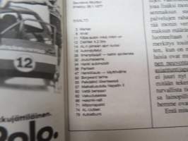 Moottori 1976 nr 10, sisältää mm. seur. artikkelit / kuvat / mainokset; Daimler 4,2 Litre  Limousine, Pimeän ajon kurssi, Mitsubishi Lancer, Ilmanpilaajat eli