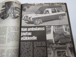 Moottori 1976 nr 10, sisältää mm. seur. artikkelit / kuvat / mainokset; Daimler 4,2 Litre  Limousine, Pimeän ajon kurssi, Mitsubishi Lancer, Ilmanpilaajat eli