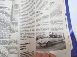 Moottori 1976 nr 10, sisältää mm. seur. artikkelit / kuvat / mainokset; Daimler 4,2 Litre  Limousine, Pimeän ajon kurssi, Mitsubishi Lancer, Ilmanpilaajat eli