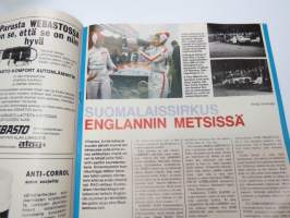 Moottori 1974 nr 1, sisältää mm. seur. artikkelit / kuvat / mainokset; Saab, Sunbeam 1300, Muistatko Adlerin?, RAC - Suomalaissirkus Englannin metsissä, Ladut