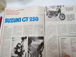 Moottori 1974 nr 1, sisältää mm. seur. artikkelit / kuvat / mainokset; Saab, Sunbeam 1300, Muistatko Adlerin?, RAC - Suomalaissirkus Englannin metsissä, Ladut