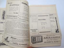 Åbo Svenska Teater 1940-1941 Program - Skolka skolan (Unentschuldige Stunde) -teatterin ohjelmalehtinen / theatre program