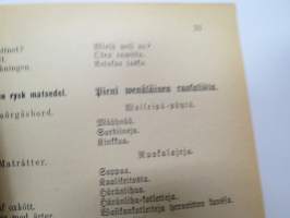 Puheluwarasto Wenäjän, Suomen ja Ruotsin kielellä. / Rysk, Svensk och Finsk parlör. / Russkije, Finskije i Schwédskije Rasgoworji i Upraschnénija. /