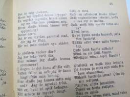 Puheluwarasto Wenäjän, Suomen ja Ruotsin kielellä. / Rysk, Svensk och Finsk parlör. / Russkije, Finskije i Schwédskije Rasgoworji i Upraschnénija. /