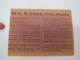 Puheluwarasto Wenäjän, Suomen ja Ruotsin kielellä. / Rysk, Svensk och Finsk parlör. / Russkije, Finskije i Schwédskije Rasgoworji i Upraschnénija. /