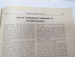 Vartion Joulu 1943 nr 12 Varsinais-Suomen Suojeluskuntapiirin lehti (Varsinais-Suomen Vartio) -christmas issue, National Guard magazine