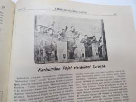 Vartion Joulu 1943 nr 12 Varsinais-Suomen Suojeluskuntapiirin lehti (Varsinais-Suomen Vartio) -christmas issue, National Guard magazine