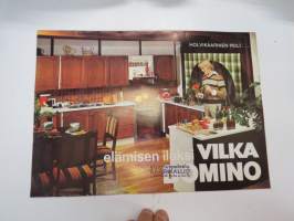 Vilka Domino keittiöesite / kitchen furniture brochure