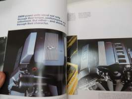 BMW 7 Series Saloon 2000 -myyntiesite / sales brochure