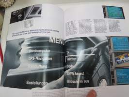 BMW 7 Series Saloon 2000 -myyntiesite / sales brochure