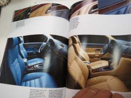 BMW 7 Series Saloon 2000 -myyntiesite / sales brochure
