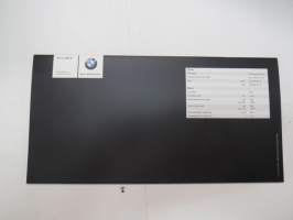 BMW M3 -myyntiesite / sales brochure in swedish