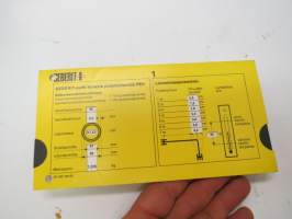 Geberit putki -vetotaulukot / laskentaväline -technical aid to measurements