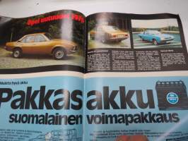 Moottori 1975 nr 7, sis. mm. seur. artikkelit / kuvat / mainokset; Auto on ihmistä varten, Lukijamatka Jenkkeihin, Ulkomaille naapuriin, Simcan uudet iskurimallit,