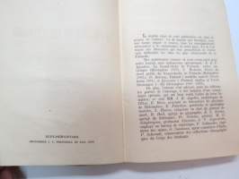 La Finlande et les finlandais par O.M. Reuter - Itenéraire historique et descriptif -ranskankielinen matkaopas Suomesta ja suomalaisista, karttaliite (koko Suomi)