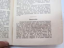 La Finlande et les finlandais par O.M. Reuter - Itenéraire historique et descriptif -ranskankielinen matkaopas Suomesta ja suomalaisista, karttaliite (koko Suomi)