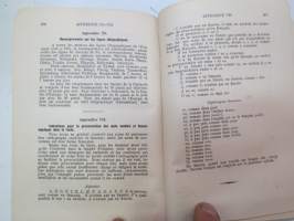 La Finlande et les finlandais par O.M. Reuter - Itenéraire historique et descriptif -ranskankielinen matkaopas Suomesta ja suomalaisista, karttaliite (koko Suomi)