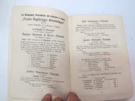 La Finlande et les finlandais par O.M. Reuter - Itenéraire historique et descriptif -ranskankielinen matkaopas Suomesta ja suomalaisista, karttaliite (koko Suomi)