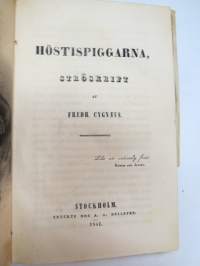 Höstispiggarna, ströskrift av Fredrik Cygnaeus -prose, in swedish