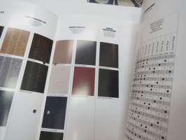 BMW 5 Series Colours and upholstery 1990 -myyntiesite / sales brochure