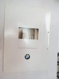 BMW 5 Series Colours and upholstery 1990 -myyntiesite / sales brochure