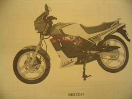 Honda MBX125Fe Parts catalogue varaosaluettelo