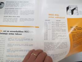 Enso Inso-Rol ovirakenne -myyntiesite -construction material brochure