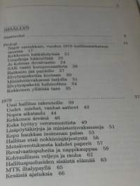 mauno koivisto politiikkaa &amp; politikointia 1979-81