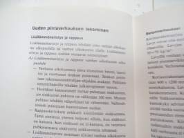 Betonijulkisivujen ja -parvekkeiden kunnossapito-opas -maintenance of concrete facades in buildings