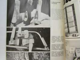 Kaunis Koti 1970 nr 4, sis. mm. seur. artikkelit / kuvat / mainokset; Punainen tupa ja perunamaa - Arkkitehti Tuula Sorainen, Käsite Vuokko, katso sisältö