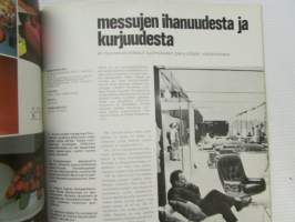 Kaunis Koti 1970 nr 5, sis. mm. seur. artikkelit / kuvat / mainokset; Muotoilukoulu Intiassa, Muotoilun kaupunki Milano, katso sisältö tarkemmin kuvista.