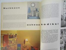 Kaunis Koti 1965 nr 7, sis. mm. seur. artikkelit / kuvat / mainokset; Suomalainen kenkä marssii maailmanmarkkinoille, katso sisältö tarkemmin kuvista.