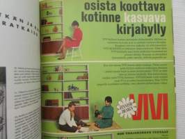 Kaunis Koti 1965 nr 7, sis. mm. seur. artikkelit / kuvat / mainokset; Suomalainen kenkä marssii maailmanmarkkinoille, katso sisältö tarkemmin kuvista.