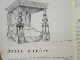 Kaunis Koti 1964 nr 1, sis. mm. seur. artikkelit / kuvat / mainokset; Isku, Fiskars Piccolo, Artek, Miten hankin oman asunnon, Jaalan Hahl-suvun Hovi-niminen talo