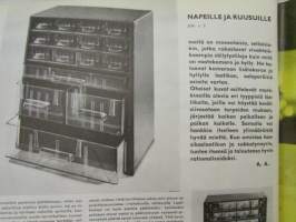 Kaunis Koti 1966 nr 3, Vitamiineja linkoamalla, Omatekoinen asuntovaunu hotellina, Pertti Santalahti, katso sisältö tarkemmin kuvista