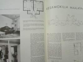 Kaunis Koti 1966 nr 3, Vitamiineja linkoamalla, Omatekoinen asuntovaunu hotellina, Pertti Santalahti, katso sisältö tarkemmin kuvista