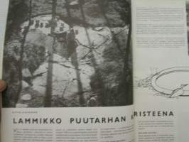 Kaunis Koti 1966 nr 3, Vitamiineja linkoamalla, Omatekoinen asuntovaunu hotellina, Pertti Santalahti, katso sisältö tarkemmin kuvista