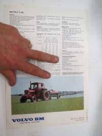 Volvo BM 700 traktori -myyntiesite / sales brochure