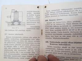 Strömberg 34 H 212 A oikosulkumoottorien asennus-, käyttö- ja hoito-ohjeita -electric motor manual