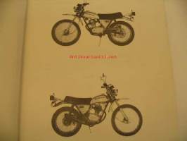 Honda SL 125K1 3parts list varaosaluettelo